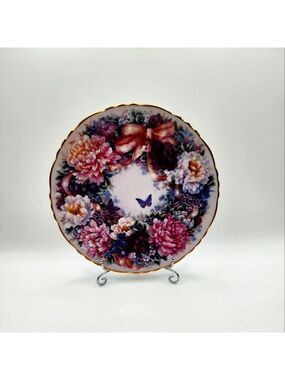 NOT FOR SALE Collectible Lena Liu Porcelain Wall Plate, Lena Liu Limited Edition